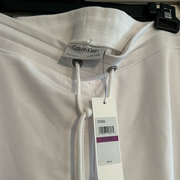 Calvin Klein Men’s White Sweatpants NWT 2XL - Picture 4 of 7